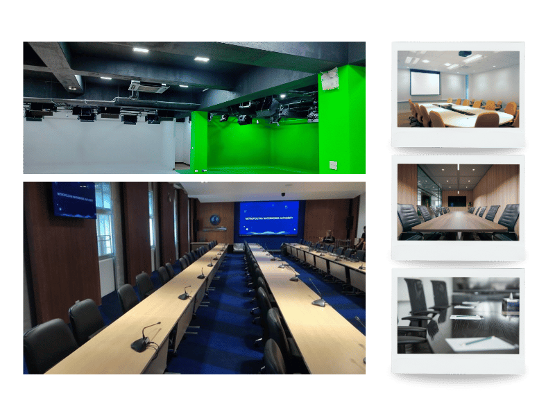 บริการติดตั้งระบบเสียงและระบบภาพสำหรับห้องประชุม